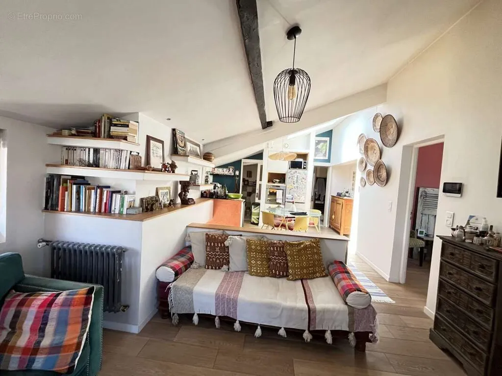 Séjour - Appartement Charmant avec Balcon au Port de Plaisance, Anglet