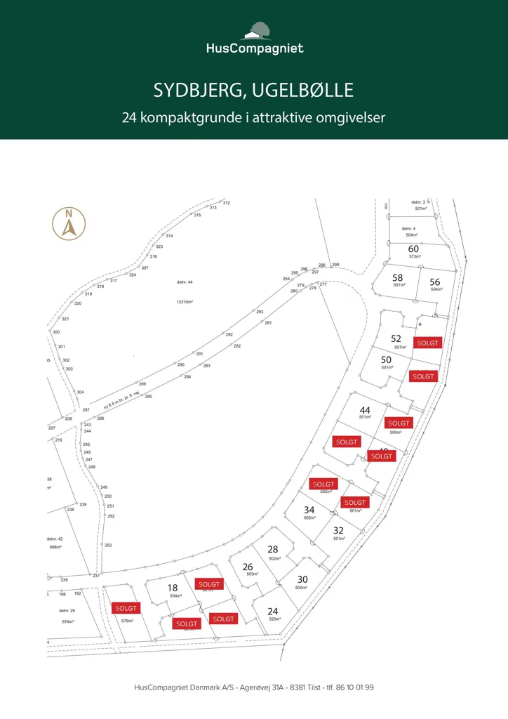 Õhuvaade - Year-Round Plot with 5G Coverage in Rønde