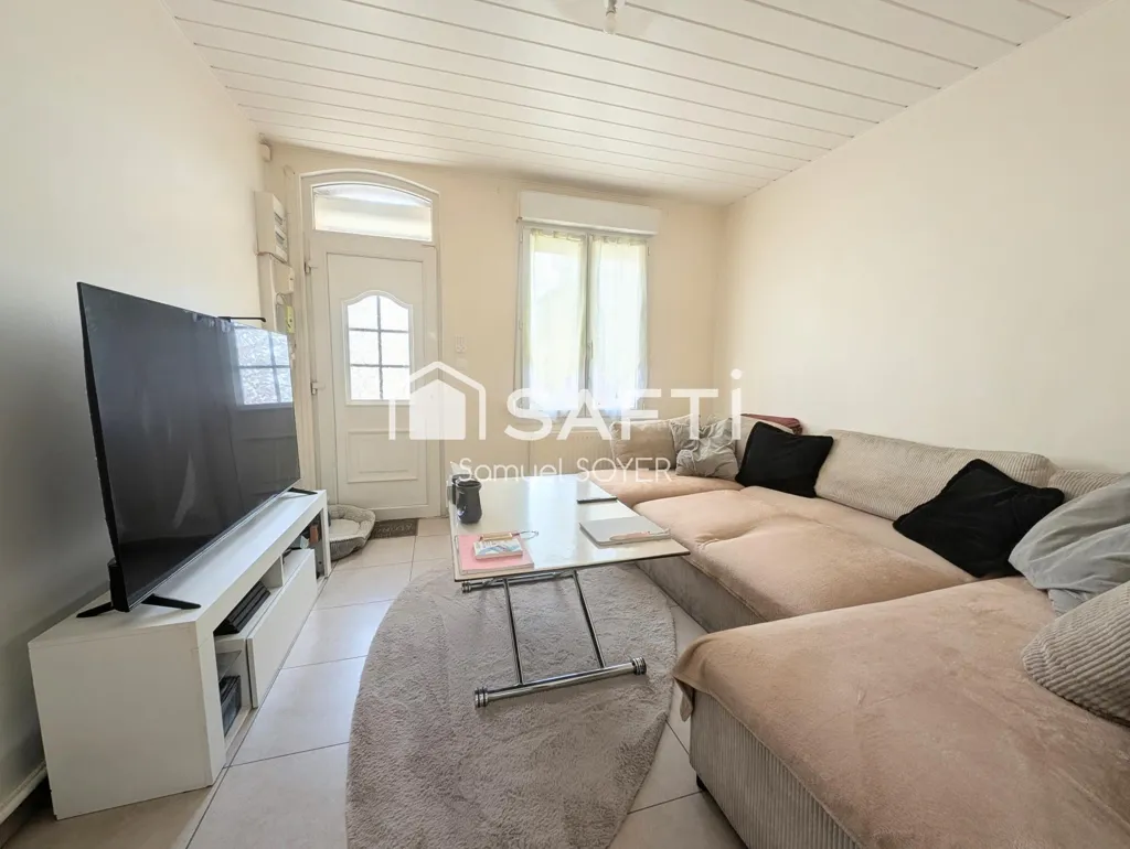 Soggiorno - Semi-detached House with Garden in Tergnier