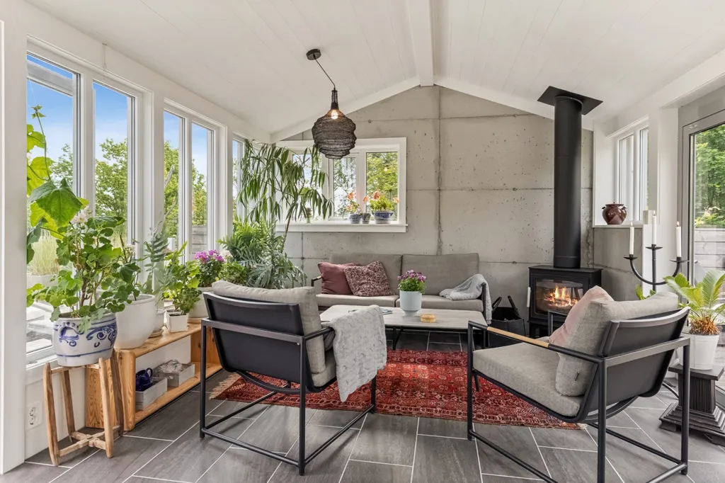 Terrasse - Architect-Designed House with Sea View in Larvik