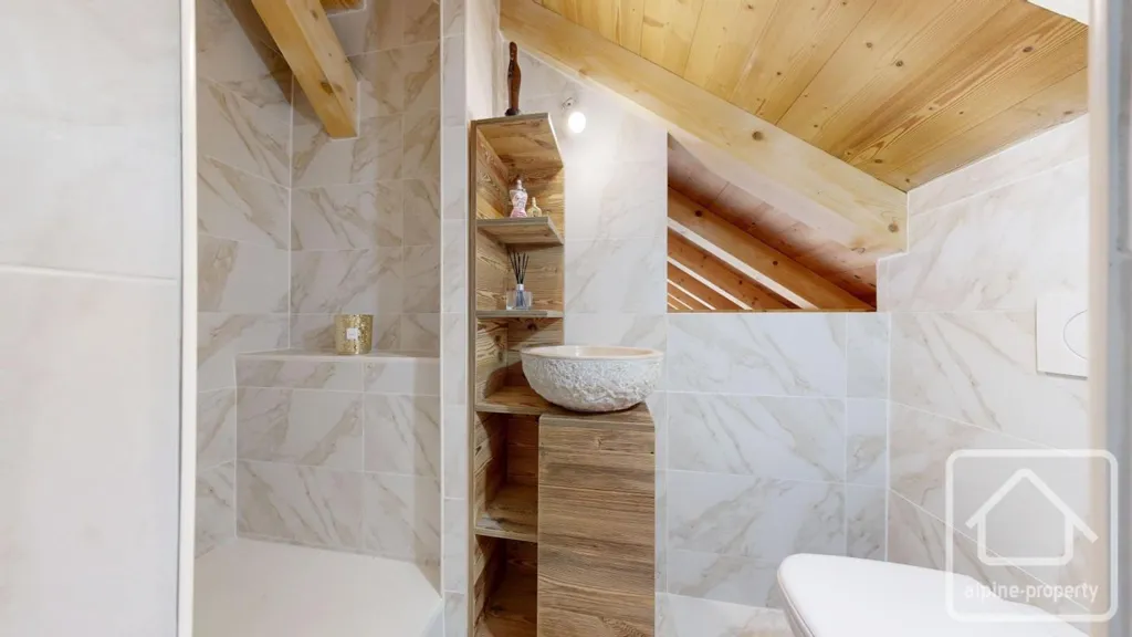 Salles de bain - Loft Rénové avec Terrasse Sud à La Motte