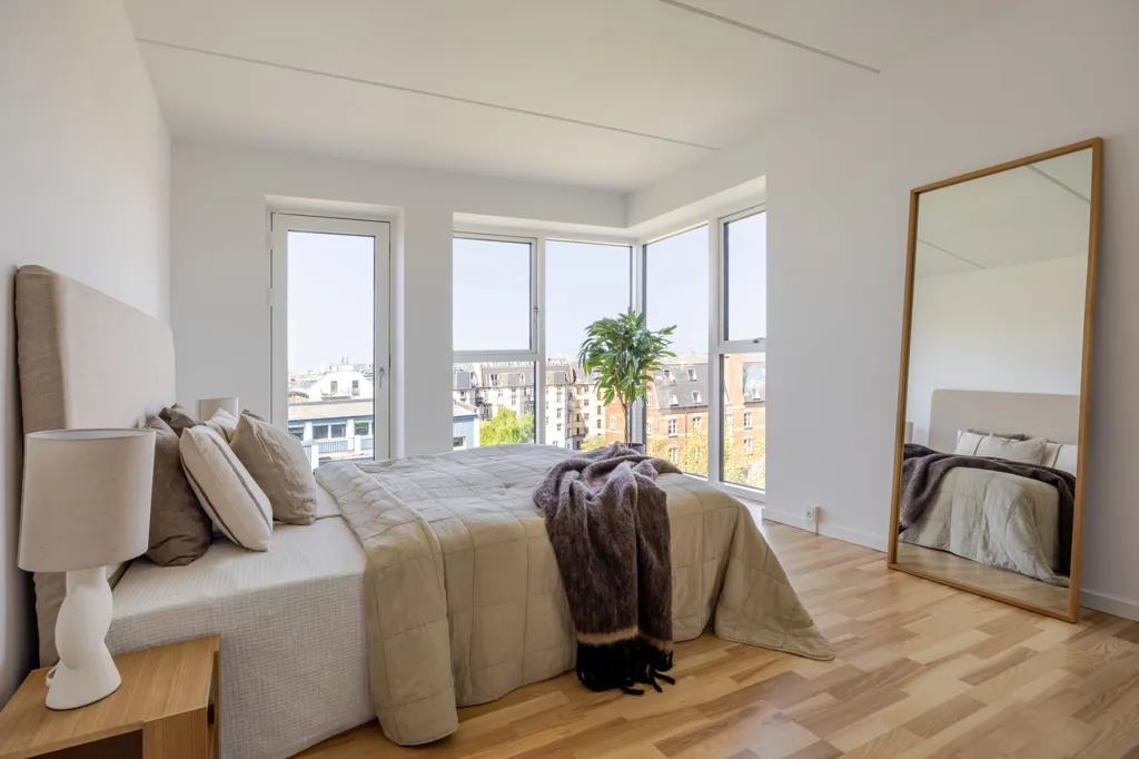 Schlafzimmer - Apartment with Balcony in Copenhagen N