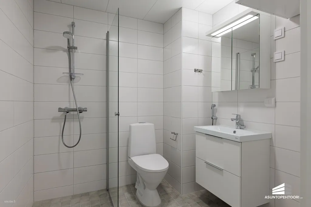 Bagni - Modern Studio with Balcony in Lamminpää, Tampere