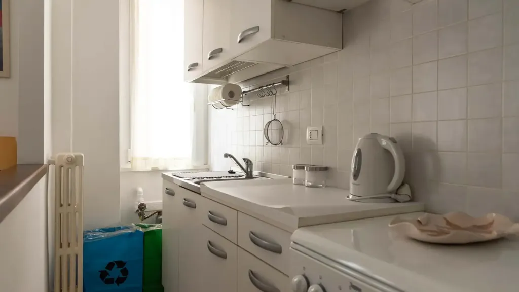 Cuisine - Modern Flat with Balcony in Milan