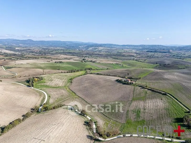 Aerial - Rustic Casale with Panoramic Views in Scansano
