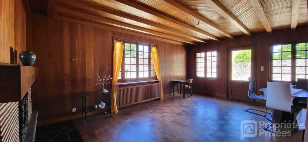 Living Room - Village House with Workshop in Perche