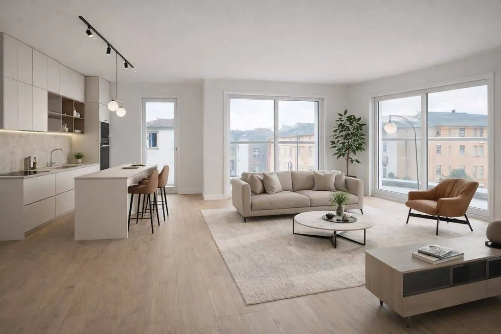 Séjour - Luxury Penthouse with Terrace in Milan
