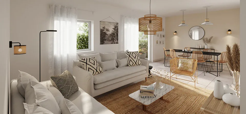 Elutuba - New Build House with Garden in Montry