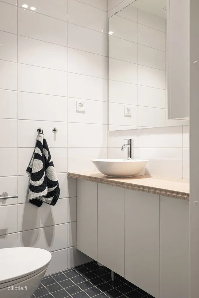 Salles de bain - Modern Geothermal House in Kärsämäe