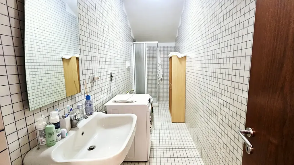 Salles de bain - Spacious Apartment with Fibre Optic in Monselice