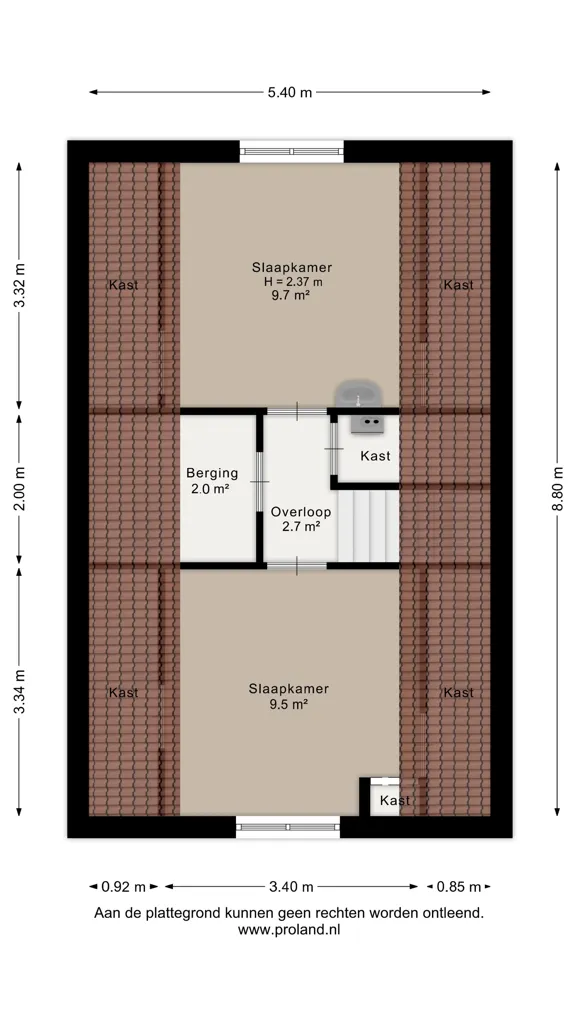 Plan - Maison 5 pièces à Borne