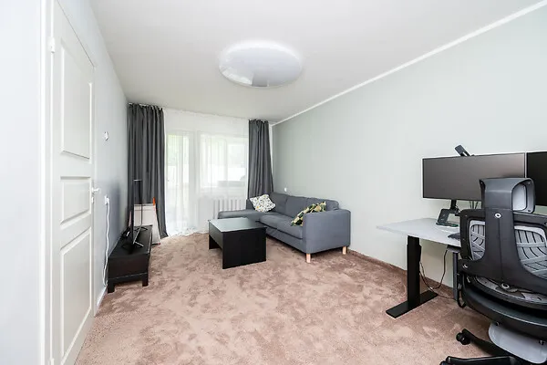 Séjour - Renovated Flat with Courtyard View in Mustamäe