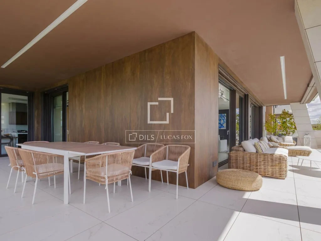 Terrace - Luxury Apartment with Golf Course Views in La Finca
