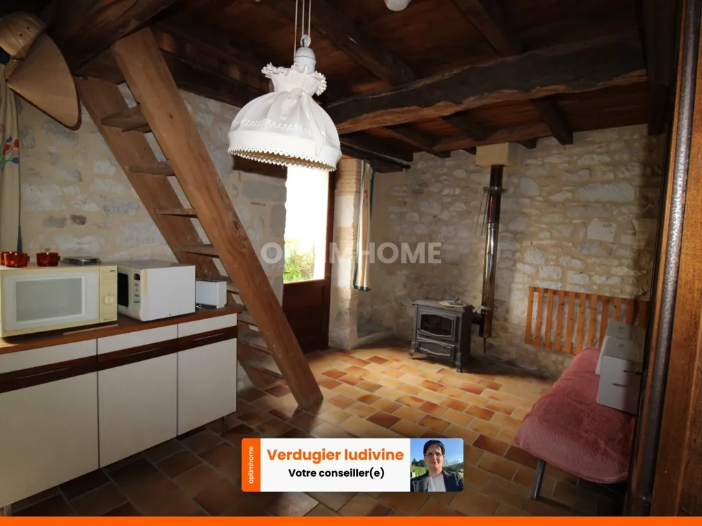 Cuisine - Maison en Pierre avec Piscine Couverte