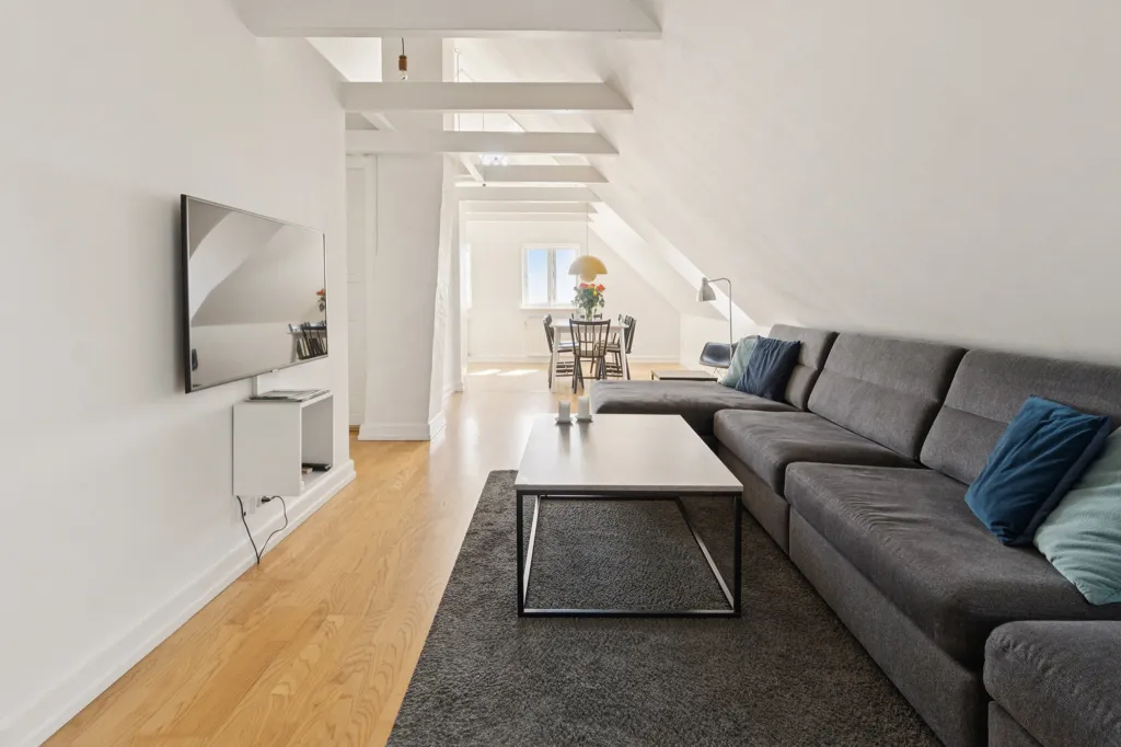Soggiorno - Historic Apartment with Harbour View in Svaneke