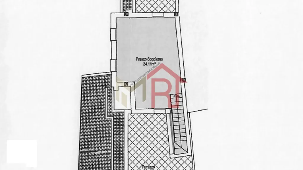 Plan - Attico with Sea View in Caorle