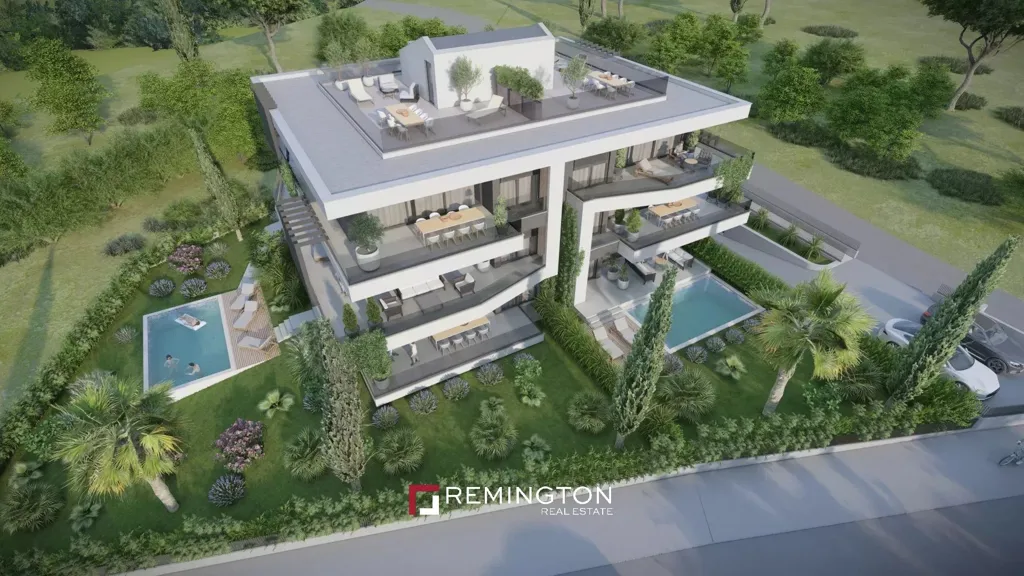Vista aérea - Modern Apartment with Sea View in Rovinj