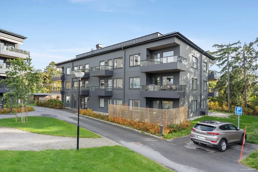 Extérieur - Modern Apartment with Balcony in Vallentuna