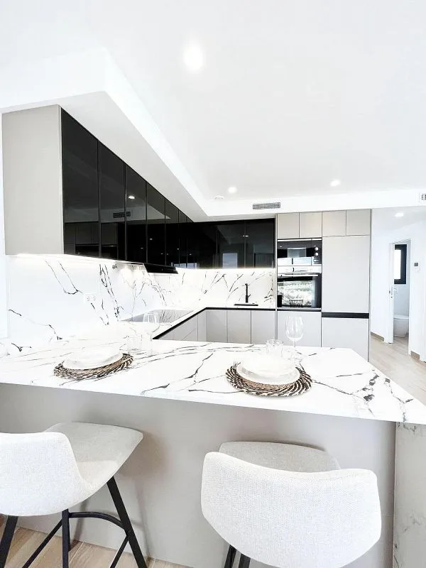 Köök - Luxury Villa with Private Pool in Algorfa