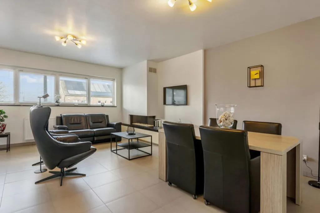 Soggiorno - Duplex Apartment with Veranda in Riemst