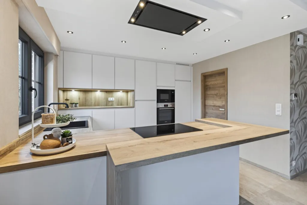 Cucina - Newly Built Eco-Friendly House with Terrace in Rocourt