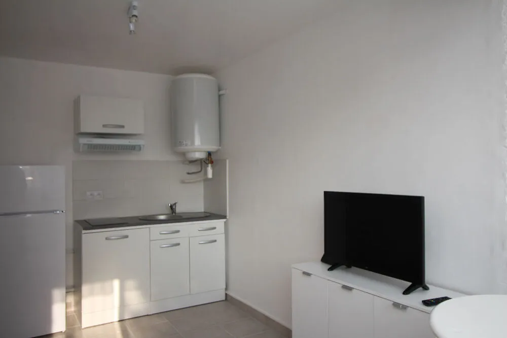 Köök - Studio with Balcony in Canet Plage