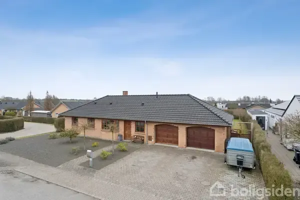 Vue aérienne - Contemporary Villa with Air-Source Heat Pump in Ø Tørslev