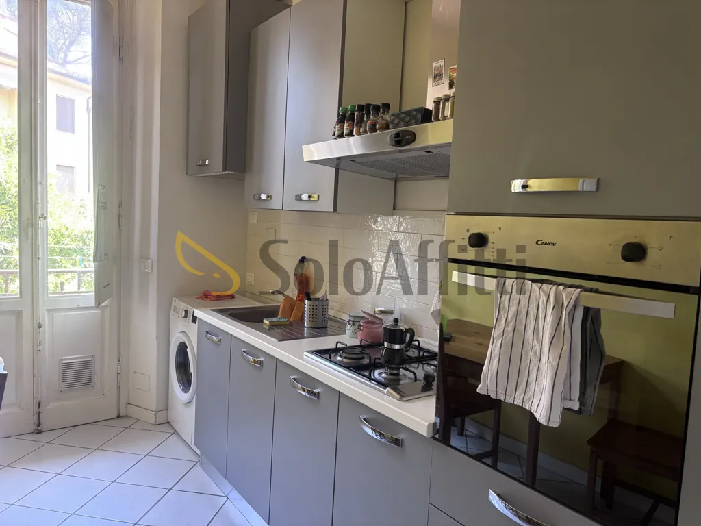 Köök - Shared Apartment with Balcony in Florence