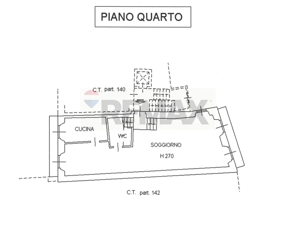 Planimetria - Charming Apartment with Balcony in Verbania