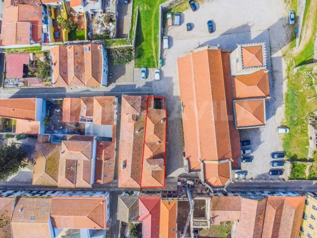 Vue aérienne - Luxury House with Historical Facades in Caminha