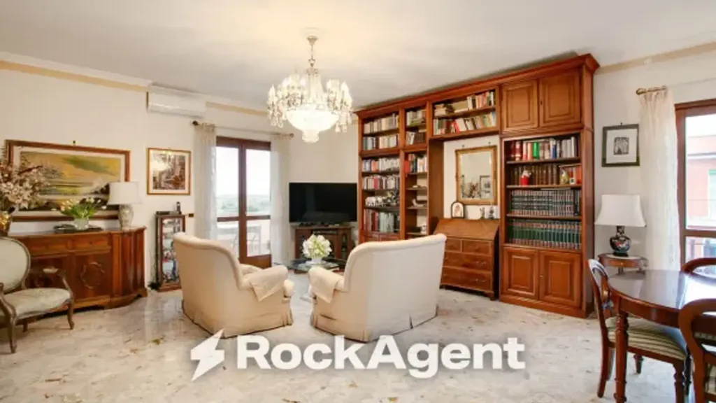 Séjour - Panoramic Penthouse in Rome