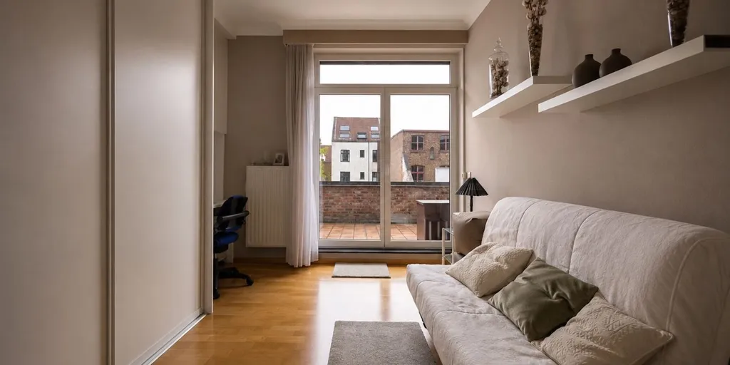 Soggiorno - Charming Apartment with Historic Facade in Bruges