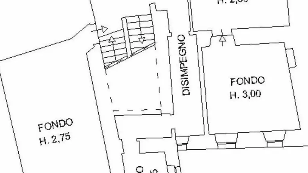 Plan - Rustic House with Grotto in Piegaro