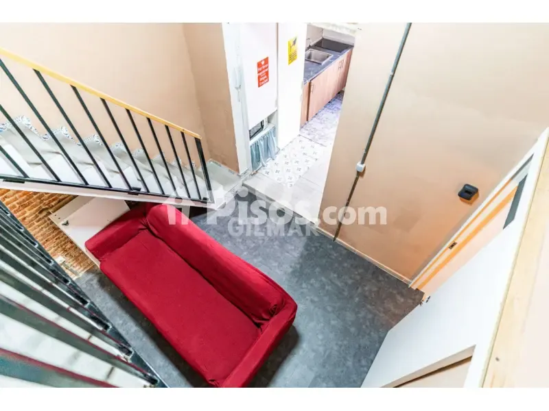 Séjour - Duplex with Patio in Puerta del Ángel, Madrid