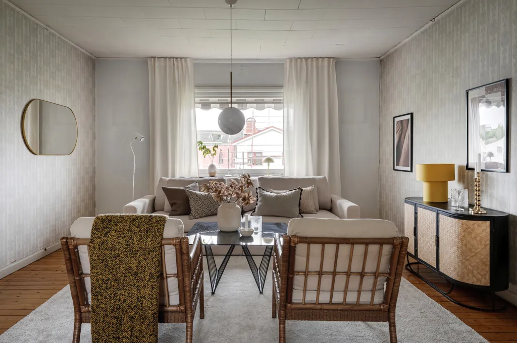 Séjour - Villa with Harbour View in Gothenburg