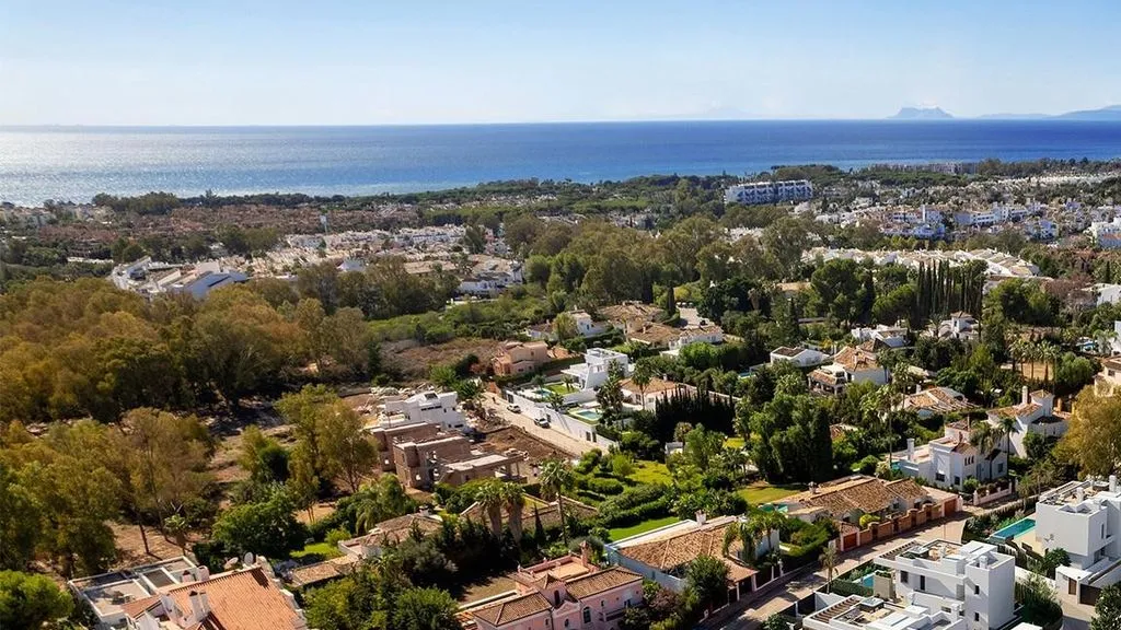Õhuvaade - Luxury Villa with Sea View in Estepona