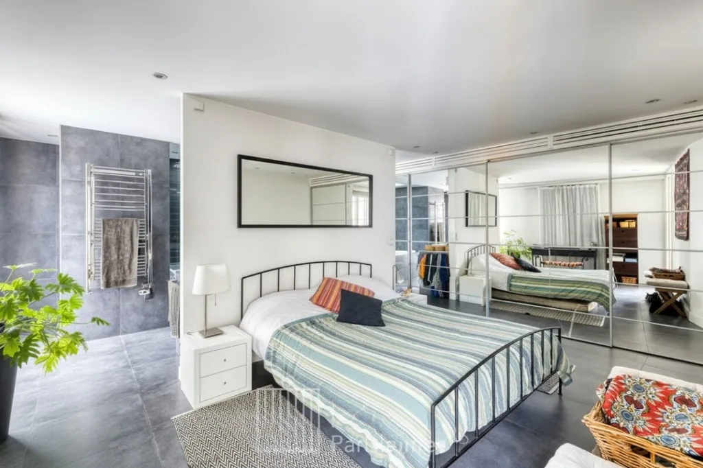 Camere da letto - Architectural House with Rooftop Garden in Paris 13ème