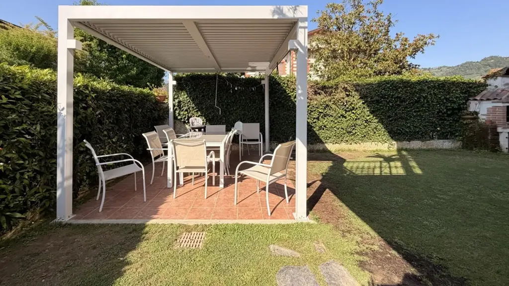 Terrace - Detached Villa with Dual Apartments in Massarosa