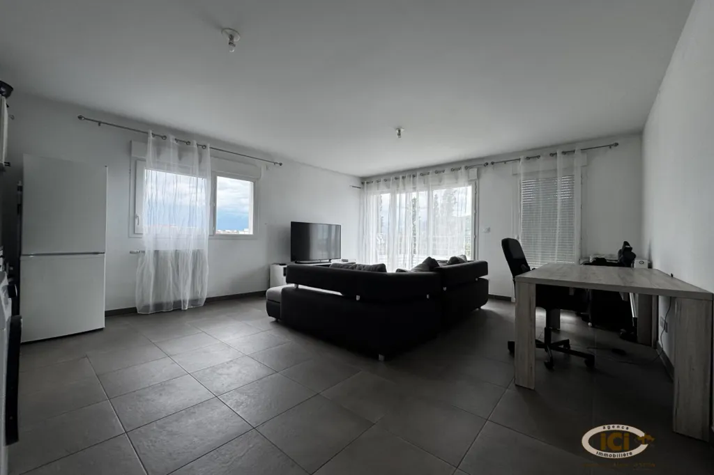 Séjour - Appartement T4 avec Vue Panoramique à Annemasse