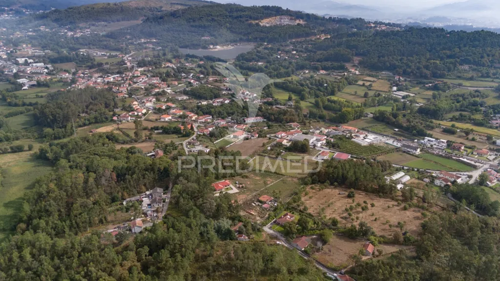 Vue aérienne - Agricultural Land with Construction Viability in Lage
