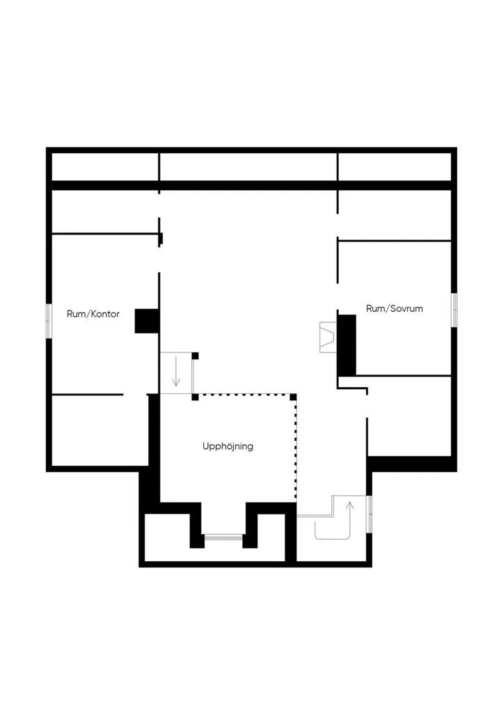 Plan - Villa with Fjärrvärme in Mariestad