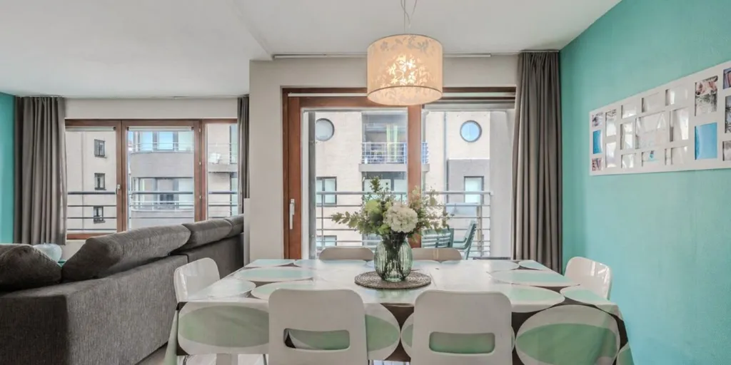Salle à manger - Appartement avec Terrasse à Blankenberge