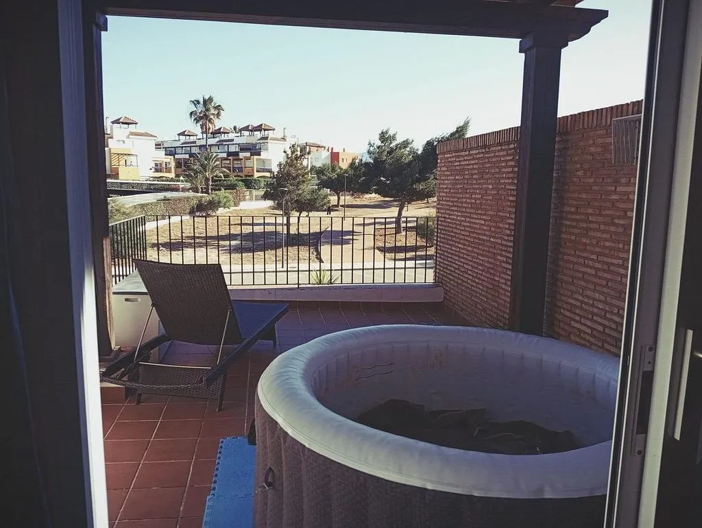Terrasse - Duplex with Pool and Terrace in Las Salinas