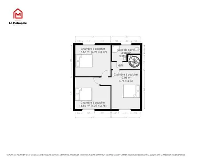 Plaan - House with Cellar and Terrace in Semi-Detached Setting
