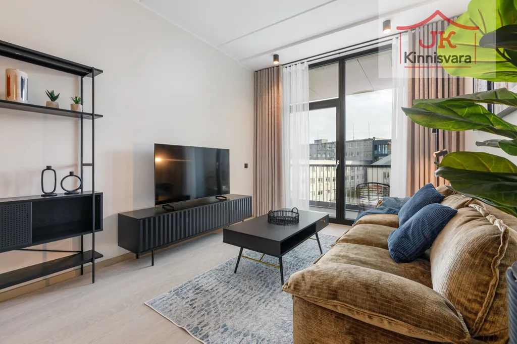 Elutuba - Apartment with Balcony in Pärnu City Centre