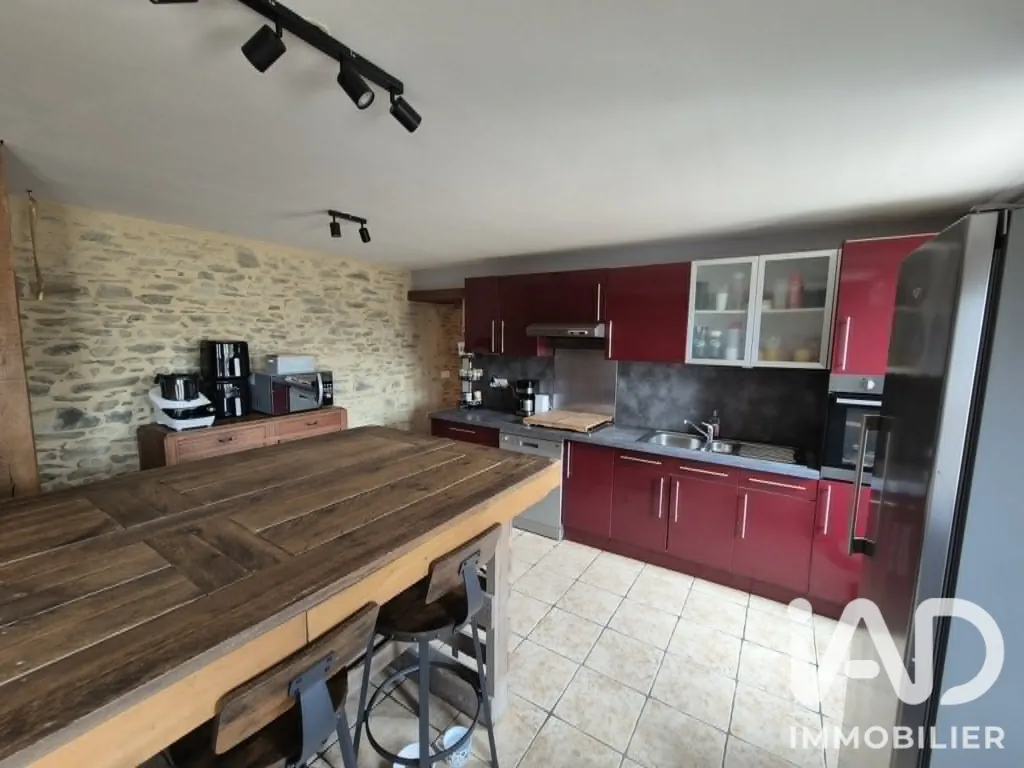 Cucina - Rustic House with Garden in Molay-Littry