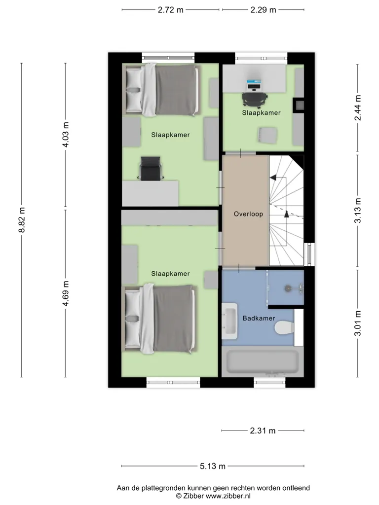 Plan - Spacious House with Garden in Oud Gastel