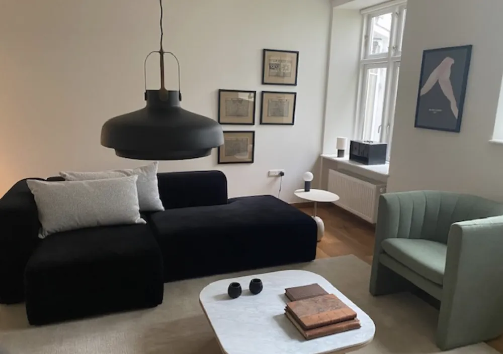 Séjour - Spacious 2-Bedroom Apartment in Vimmelskaftet