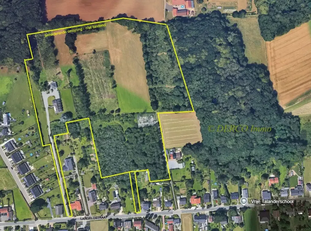 Vista aerea - Villa with Unique Plot in Leuven Outskirts