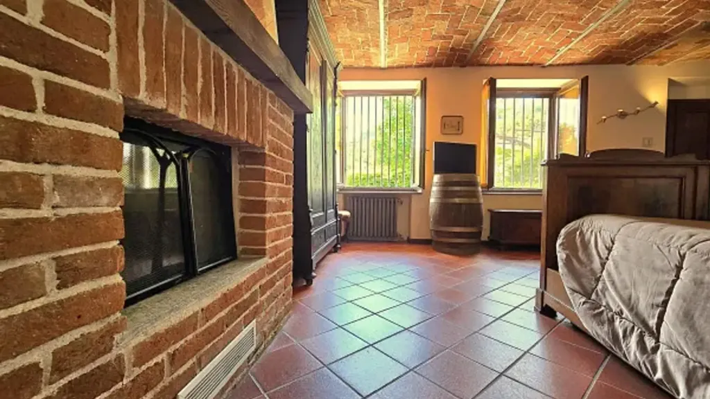 Living Room - Rustic Cascina with Garden in Diano d'Alba